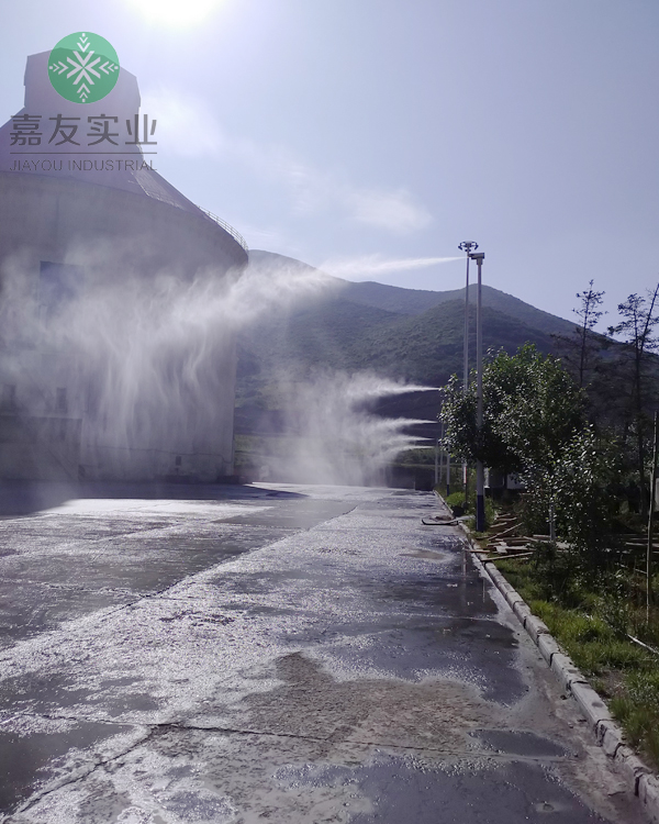 青?；ブ饒A水泥有限公司-噴霧降塵系統(tǒng)2