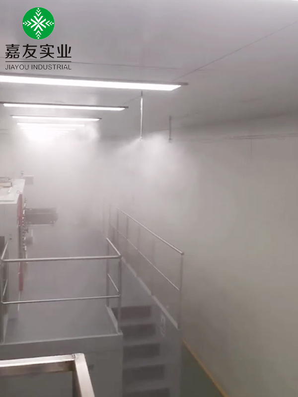 禮盒車(chē)間高壓微霧加濕器 (1)