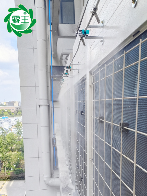 空調(diào)外機噴霧降溫 (2)